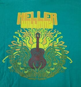 Keller Williams Concert Tee In Kelly Green Color Size XL